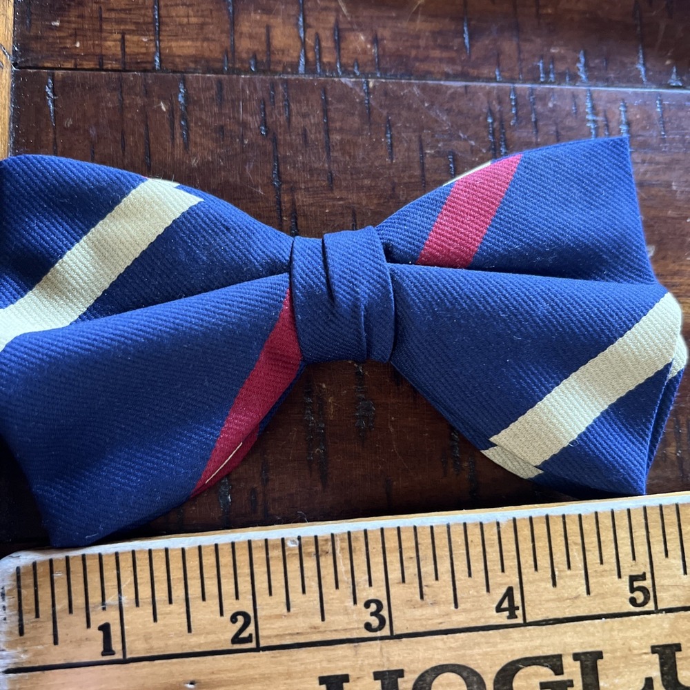 Lot Of 4 Vintage Clip On Bow Ties Wembley‎ Beau Clip Delton - Picture 2 of 13